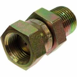 Apache Hose & Belting Apache Hydraulic Adapter 39004276, 3/8" Male Pipe X 3/8" Female Pipe Swivel 1/32 Restricted
