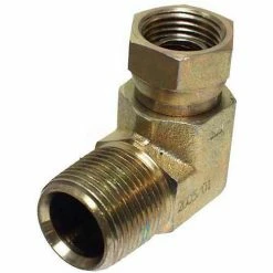 Apache Hose & Belting Apache Hydraulic Adapter 39005150, 1/2" Male Pipe X 3/8" Female Pipe Swivel