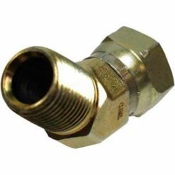 Apache Hose & Belting Apache Hydraulic Adapter 39005550, 1/2" Male Pipe X 1/2" Female Pipe Swivel