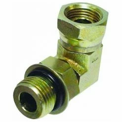 Apache Hose & Belting Apache Hydraulic Adapter 39006125, 1/2" Male O-Ring X 1/2" Female Pipe Swivel