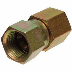 Apache Hose & Belting Apache Hydraulic Adapter 39006174, 1/2" Female JIC X 3/8" Female Pipe