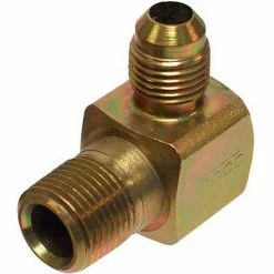 Apache Hose & Belting Apache Hydraulic Adapter 39007025, 3/8" Male JIC X 3/8" Male Pipe