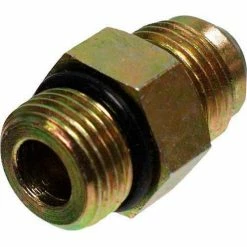 Apache Hose & Belting Apache Hydraulic Connector 39036845, 1/2" Male JIC X 1/2 Male O-Ring