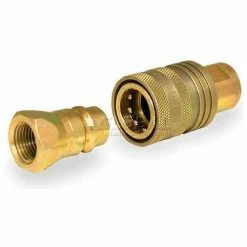 Apache Hose & Belting Apache Hydraulic Quick Coupler 39041235, 1/2" Body Coupler Set (Ball) 1/2"FNPT