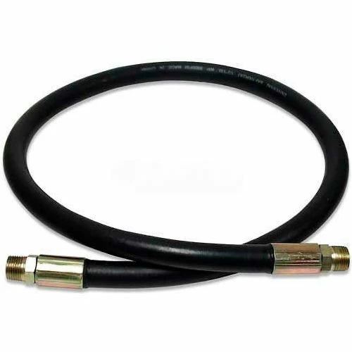 Apache Hose & Belting Apache Hydraulic Hose Assembly 98398244, 100R2AT Cpld., 4000 PSI, 3/8" MNPT, 3/8" Hose ID X 72"L