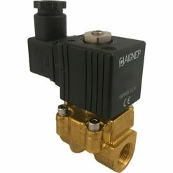 Aignep USA Fluidity 03F Hung Diaphragm Solenoid Valve, 2/2 NC, EPDM Seal, 1"NPTF, 25mm, 24V AC, 31VA