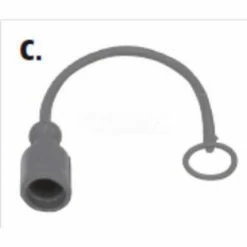 Buyers Products Buyers Sleeve Type Quick Detach Hydraulic Coupler, B40003dc, 3/8" Nptf Dust Cap - Min Qty 11