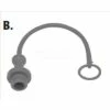 Buyers Products Buyers Sleeve Type Quick Detach Hydraulic Coupler, B40004dp, 1/2" Nptf Dust Plug - Min Qty 15