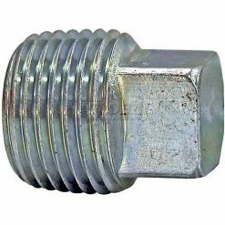Buyers Products Buyers Square Head Plug, H3179x8, 1/2" Male Pipe Thread - Min Qty 48