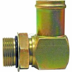 Buyers Products 90° Straight Thread Hose Cnctr, H890x20x16, 1" Male Sae Thread, 1-1/4" Hose Id-Min Qty 3