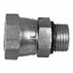 Buyers Products Male Straight Thread - Fml Pipe Swivel Straight, H9315x12x12, 1-1/16" Npsm Nut, 3/4" Fnpt-Min Qty 9