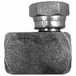 Buyers Products Buyers Fem Pipe Swivel to Fem Pipe 90° Elbow, H9455X24X24, 1 1/2-11 1/2 Nut, 1 1/2-11 1/2 FNPT