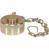 Buyers Products Wing Type Quick Detach Hydraulic Coupler, Qddc201, 1-1/4" Npt Coupler, Dust Cap W/Chain-Min Qty 2