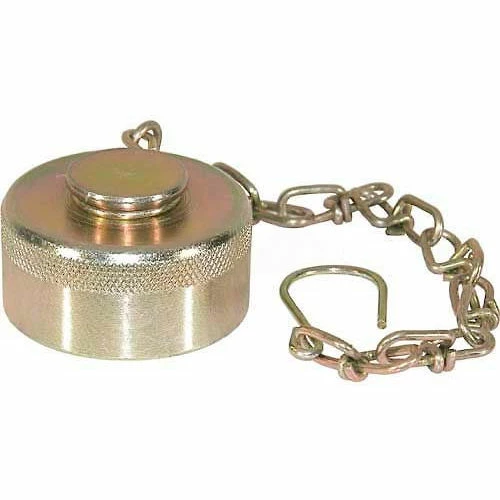 Buyers Products Wing Type Quick Detach Hydraulic Coupler, Qddc201, 1-1/4" Npt Coupler, Dust Cap W/Chain-Min Qty 2