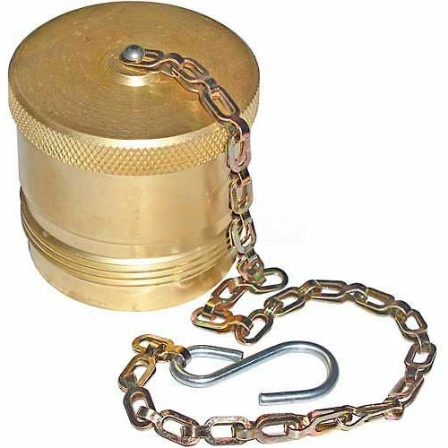 Buyers Products Buyers Wing Type Quick Detach Hydraulic Coupler, Qddp162, 1" Npt Coupler, Dust Cap W/Chain-Min Qty 4