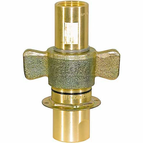 Buyers Products Buyers Wing Type Quick Detach Hydraulic Coupler, QDWC16, 1" NPT Coupler, 45 Flow GPM