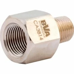 BVA Hydraulics BVA Hydraulic Fitting, Male 1/4"-18NPTF to Female 3/8"-18NPTF