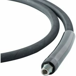 BVA Hydraulics BVA Hydraulic Rubber Hydraulic Hose, 1/4"ID 10'L, 3/8"-18 NPTF