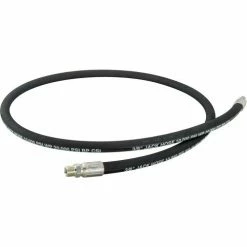 BVA Hydraulics BVA Hydraulic Rubber Hydraulic Hose, 3/8"ID 10'L, 3/8"-18 NPTF