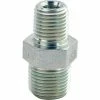 BVA Hydraulics BVA Hydraulic Fitting Hex Nipple, Male 1/4"-18NPTF to Male 3/8"-18NPTF