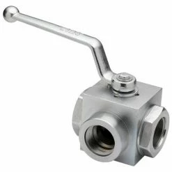Dynamic Fluid Components Dynamic DE3L-114R-NPT, High Pressure Ball Valve 1-1/4" NPT Thread 4500 PSI