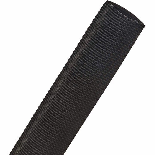 Techflex Duraflex Woven High Abrasion Sleeve 1.13" Dia., 100', Black