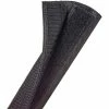 Techflex Durawrap 1050 Ballistic Nylon Wrap w/ Velcro Closure 1" Dia., 25', Black