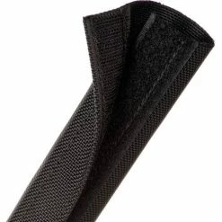 Techflex Durawrap 1050 Ballistic Nylon Wrap w/ Velcro Closure 1.25" Dia., 150', Black