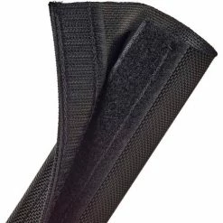 Techflex Durawrap 1050 Ballistic Nylon Wrap w/ Velcro Closure 1.50" Dia., 25', Black
