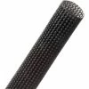 Techflex Insultherm Resin Coated Fiberglass Sleeve 1" Dia., 100', Black