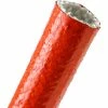 Techflex Fireflex Silicone Coated Fiberglass Sleeve .75" Dia., 50', Red