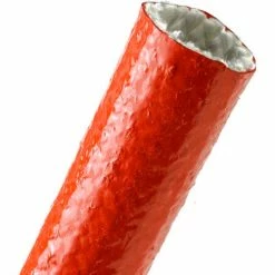 Techflex Fireflex Silicone Coated Fiberglass Sleeve .75" Dia., 50', Red