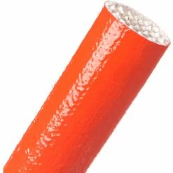 Techflex Fireflex Silicone Coated Fiberglass Sleeve 1.50" Dia., 50', Red