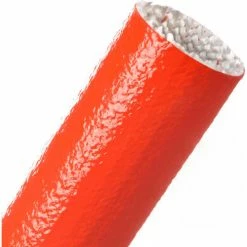 Techflex Fireflex Silicone Coated Fiberglass Sleeve 1.75" Dia., 50', Red