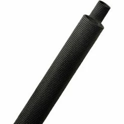 Techflex 2:1 Fabric Heat Shrink .48" Diameter Dia., 100', Black