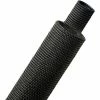 Techflex 2:1 Fabric Heat Shrink 1.18" Diameter Dia., 100', Black