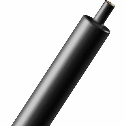 Techflex 3:1 Dual Wall Adhesive Heat Shrink, 4' Sticks 3/4" Dia. Dia., 4', Black