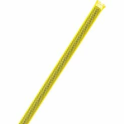 Techflex 1/8" Flexo PET General Purpose Sleeving Dia., 1000', Yellow