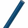 Techflex 3/8" Flexo PET General Purpose Sleeving Dia., 500', Blue
