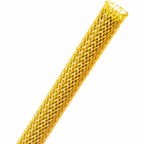 Techflex 3/8" Flexo PET General Purpose Sleeving Dia., 500', Yellow
