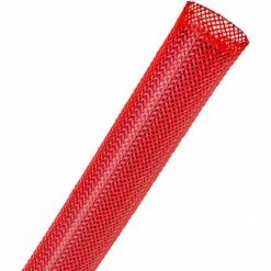 Techflex 3/4" Flexo PET General Purpose Sleeving Dia., 250', Red