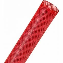 Techflex 1" Flexo PET General Purpose Sleeving Dia., 65', Red