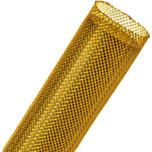 Techflex 1-1/2" Flexo PET General Purpose Sleeving Dia., 40', Yellow