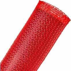 Techflex 2" Flexo PET General Purpose Sleeving Dia., 200', Red