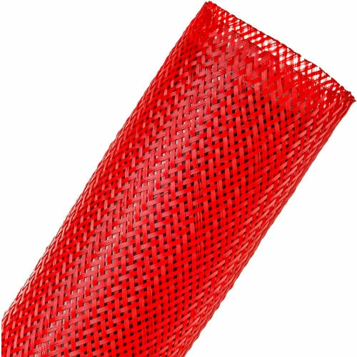 Techflex 2-1/2" Flexo PET General Purpose Sleeving Dia., 200', Red