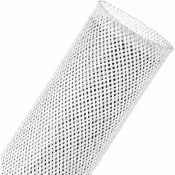 Techflex 2-1/2" Flexo PET General Purpose Sleeving Dia., 50', White