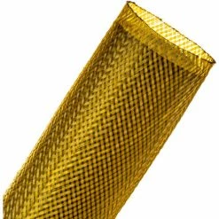 Techflex 2-1/2" Flexo PET General Purpose Sleeving Dia., 50', Yellow