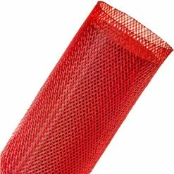 Techflex 3" Flexo PET General Purpose Sleeving Dia., 200', Red