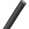 Techflex 9/16" Flexo PET General Purpose Sleeving Dia., 500', Black