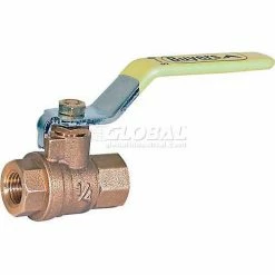 Hydrastar Full Flow Control Ball Valve, Hbv038, 3/8" Valve, 600 W.O.G. Non-Shock - Min Qty 8